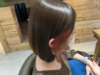 ミディアム diar／Saori 透明感カラー🤍のヘアスタイル