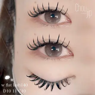 マツエク・マツパ Chou2jip 古賀繪里加のマツエク・マツパデザイン