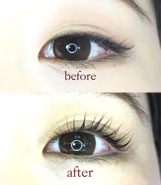 パーマ マツエク・マツパ アンベリイルラッシュ所属・まつエク・パーマ アンベリイルラッシュのマツエク・マツパデザイン