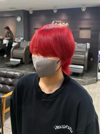 カラー ハイトーンカラー✨ 慶田玲和のヘアスタイル