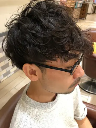 ショート メンズ特化 ナカネ カツヤのヘアスタイル