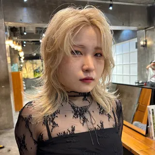 ミディアム カラー デザインレイヤー/ KOSUKEのヘアスタイル