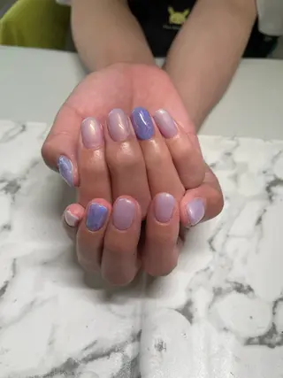 ネイル Mi-roomネイル 耳ツボジュエリーのネイルデザイン