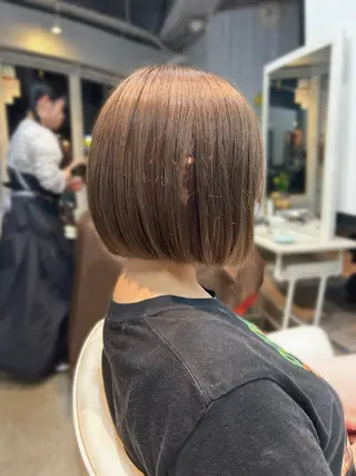 ショート カラー ショートヘア/ボブ/ レイヤー/佐藤　葵のヘアスタイル