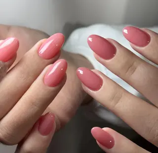 ネイル By moonネイル 🌷ワンホン/韓国風のネイルデザイン