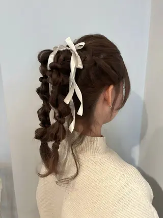 ロング ヘアアレンジ rio / CreBiA /名駅のヘアスタイル