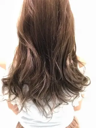 セミロング カラー ヘアアレンジ ⭐️髪質改善⭐️ フジヒサゴウタのヘアスタイル