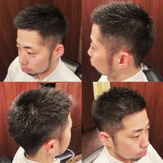 ショート ヘアアレンジ メンズ 根岸 智哉のヘアスタイル