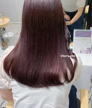 ロング カラー 顔周りレイヤー 🎀マリノのヘアスタイル