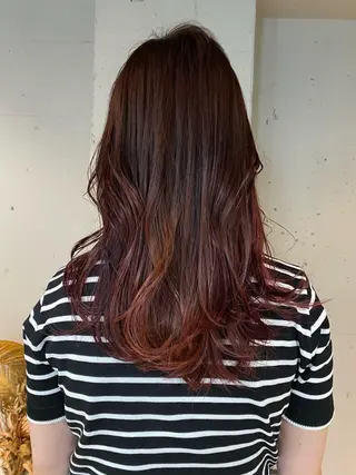 セミロング カラー 艶髪/髪質改善/ MONSO山本のヘアスタイル