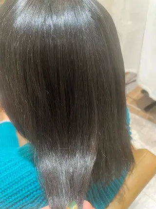 ミディアム 小川 夏生のヘアスタイル