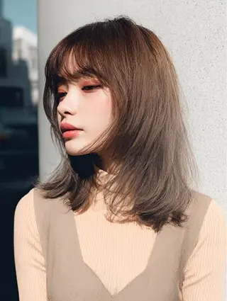 ミディアム 生艶髪＆レイヤー🔔 渋谷お薦めNo.1✨のヘアスタイル