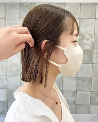 ショート カラー 村田 春歌のヘアスタイル