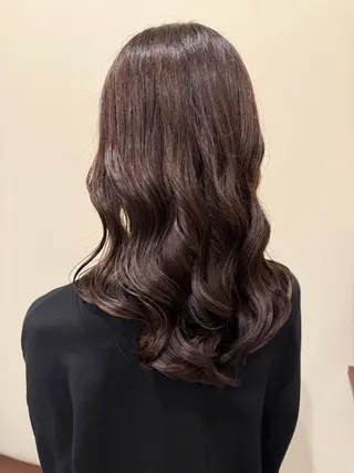 セミロング YOU hair life所属・花森 捺巳のヘアスタイル