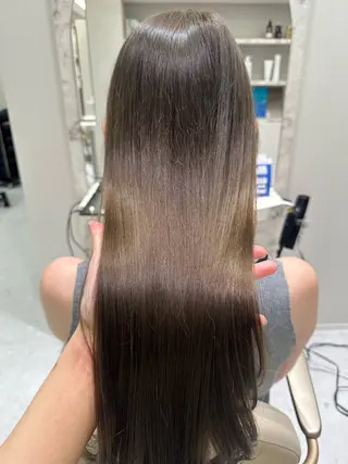 ロング パーマ 韓国レイヤー✨ yasuko銀座のヘアスタイル