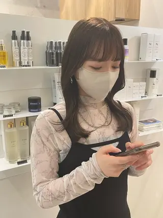 ロング カラー レイヤーカット🎀 kanaのヘアスタイル