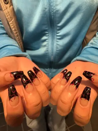 ネイル MITSUKI🪡 海外/個性派/ロングのネイルデザイン