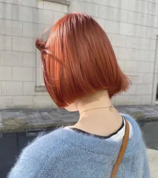 カラー nao/福岡美容室 パーマ/ボブパーマのヘアスタイル