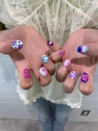 ネイル hair&nail ☯️アイリ☯️のネイルデザイン