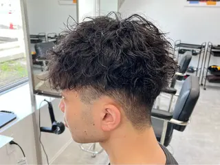 ショート パーマ メンズ 新潟メンズパーマ 新潟駅/小田拓実のヘアスタイル