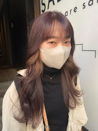 ロング カラー yuuna/ ハッシュカット🎀のヘアスタイル