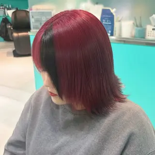 ミディアム カラー デザインカラー/ ボブ/Natsukiのヘアスタイル