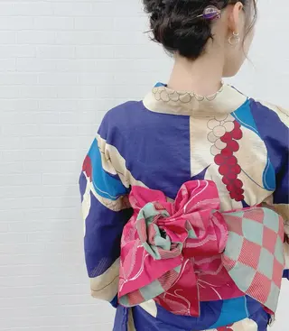 ロング ヘアアレンジ GRANLUSSO 〜グランルッソ駅前店所属・木口 嘉美のヘアスタイル