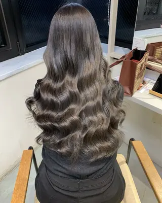 カラー 大阪梅田カラーモデル 募集中🦋sayaのヘアスタイル