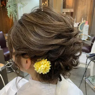 ヘアアレンジ 平野 優奈のヘアスタイル