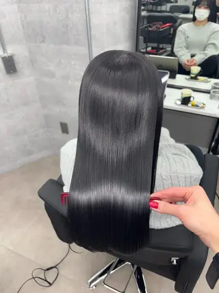 ロング カラー 髪質改善/韓国 ﾚｲﾔｰ/店長/原島のヘアスタイル