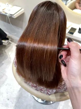 ロング 竹田 真梨子のヘアスタイル