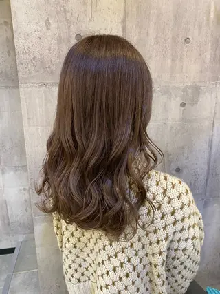 セミロング 【縮毛矯正特化】 kyokaのヘアスタイル