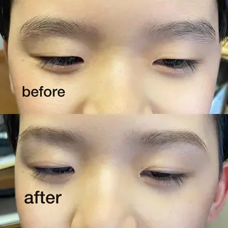 アイブロウ Glitter所属・菊入明海/マツパ/眉 ワックスのマツエク・マツパデザイン