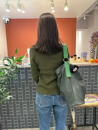 セミロング カラー SUNDAZED所属・日沖 由紀子のヘアスタイル