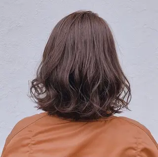 ミディアム 亀川蓮 Agu hairのヘアスタイル