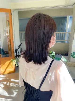 ミディアム COMILE 🌼 SUZUKAのヘアスタイル