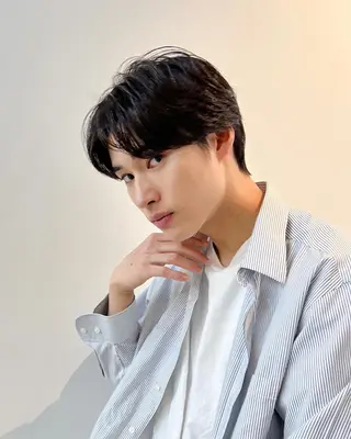 カラー パーマ メンズ スパイキーショート/ メンズヘア/hugeのヘアスタイル