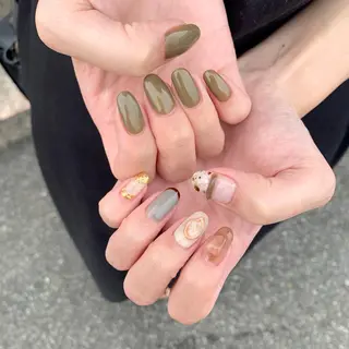 ネイル 片野 菜々のネイルデザイン