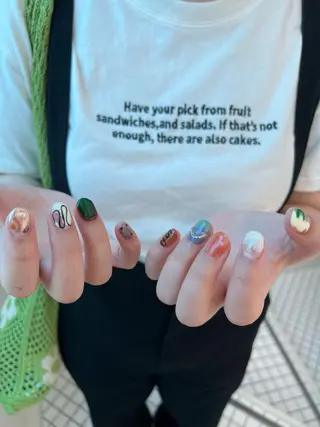 ネイル 【韓国ヘア・ネイル】 HINATA🍒のネイルデザイン