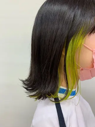ミディアム 山嵜 かなのヘアスタイル