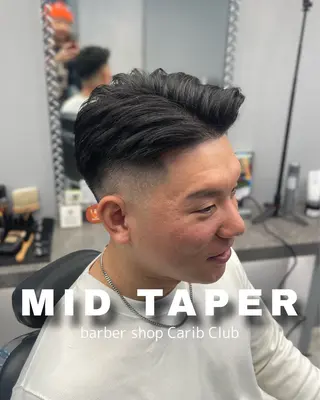 ショート 天王寺で1番人気の フェード師/大野尋哉のヘアスタイル