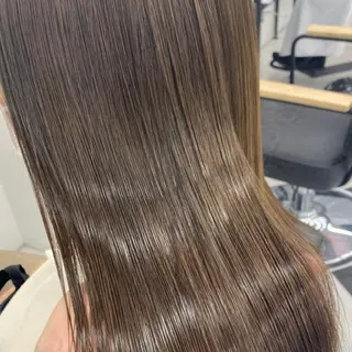 ミディアム カラー パーマ ヘアアレンジ メンズ mona/ ストレートスタイル✨のヘアスタイル