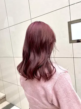 セミロング カラー くさかみさき🌼暖色 /耳つぼ/オタク🌼のヘアスタイル