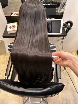ロング salowin 原宿店所属・髪質改善ULTOWA 縮毛矯正モリムラのその他イメージ