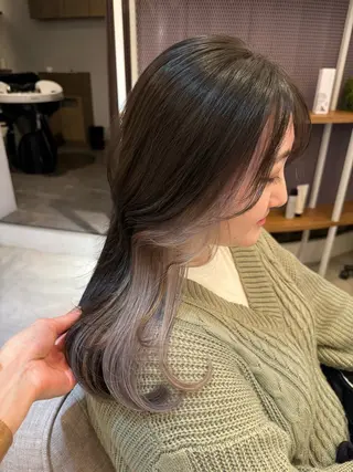 カラー 髪質改善✨️透明感カ ラー✧*。山下さいみのヘアスタイル