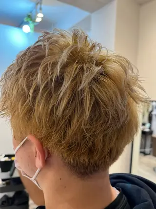 ショート メンズ hair MILE.所属・宮武 大樹のヘアスタイル