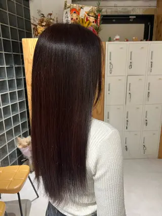 ロング カラー 梅田/似合わせボブ /顔周り/RINKAのヘアスタイル
