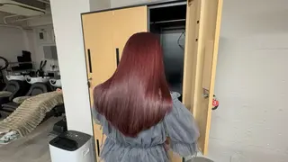 ロング tokute 中野真咲🐺のヘアスタイル