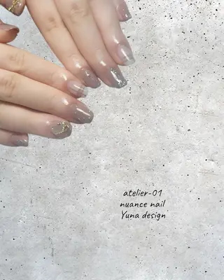ネイル 🩵atelier- 01 優奈🩵のネイルデザイン