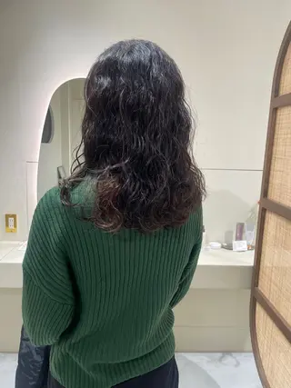 ミディアム パーマ サクラブロウ博多 野上のマツエク・マツパデザイン